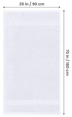 Utopia Towels Luxurious Jumbo Bath view 2