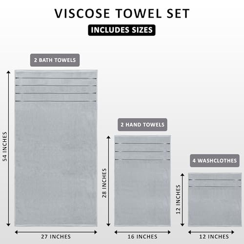 Utopia Towels 8 Piece Luxury view 2
