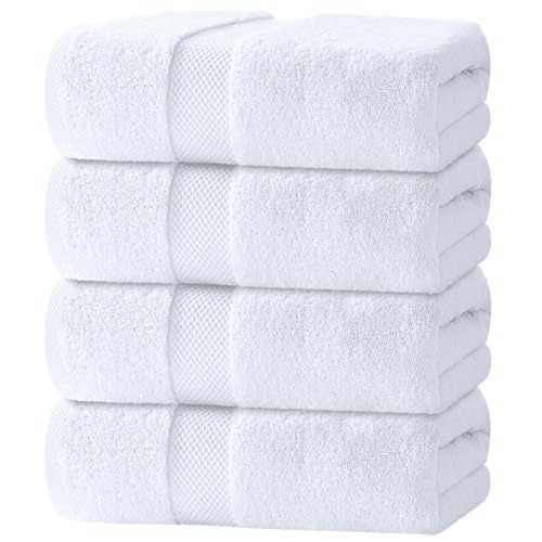 White Classic Luxury 700 GSM Turkish Cotton 4-pack