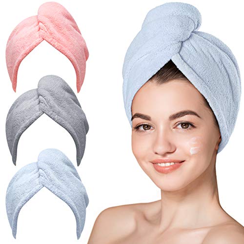 Hicober Microfiber Hair Towel Wrap
