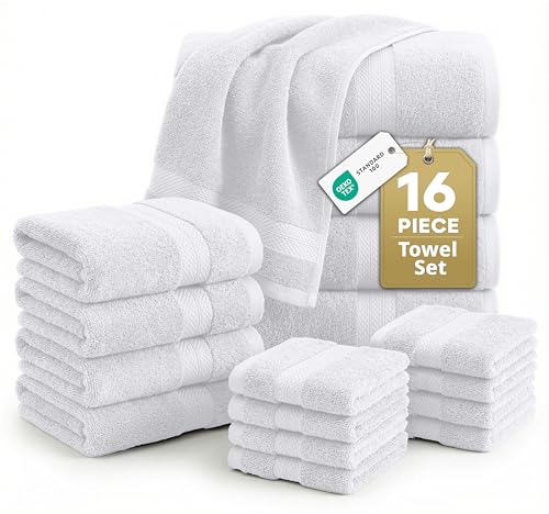 LANE LINEN 100% Cotton Bath