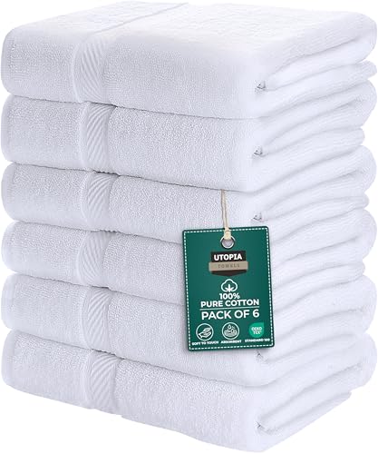 Utopia Towels 6 Pack Medium