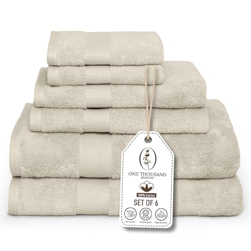 Premium Staple Cotton 600 GSM 6-piece set