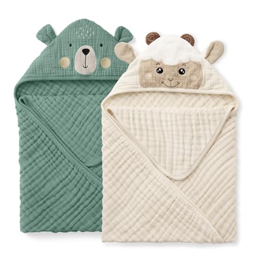 Blissful Diary Muslin Baby Hooded