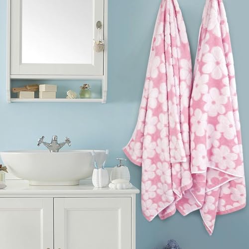 Jacquotha Pink Bath Towels Set view 5
