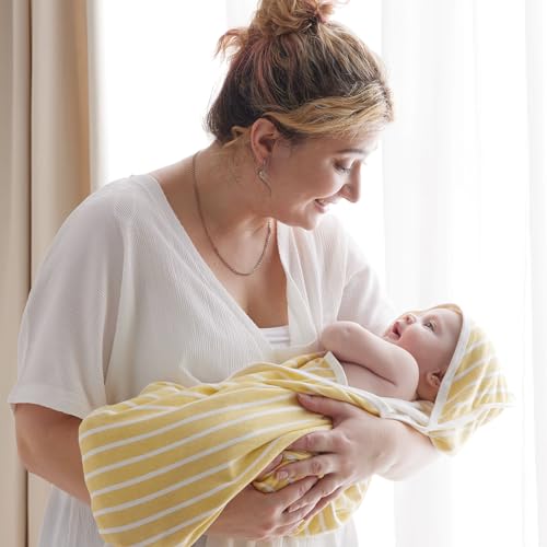 Momcozy Baby Towel with Hooded view 5