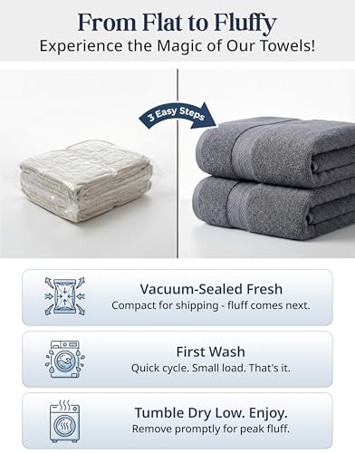 LANE LINEN 100% Cotton Bath view 4