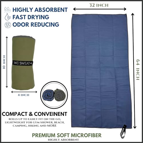 We Sweat's (2 Pack) Microfiber view 4