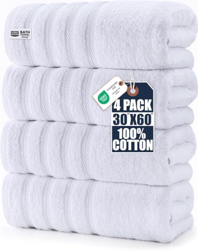Utopia Towels 4 Pack Premium