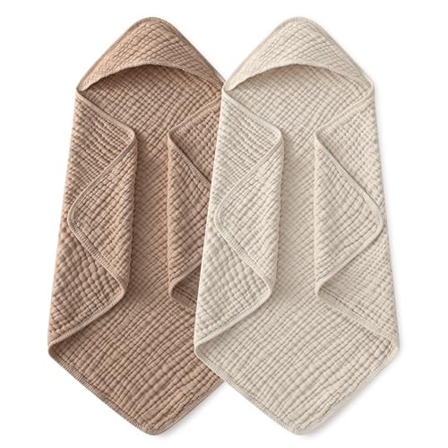 Yoofoss Hooded Baby Towels for