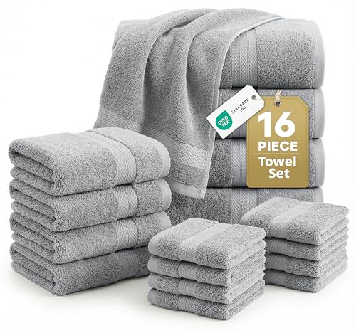 LANE LINEN Towel Set Soft