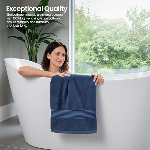 Utopia Towels 6 Pack Bath view 5