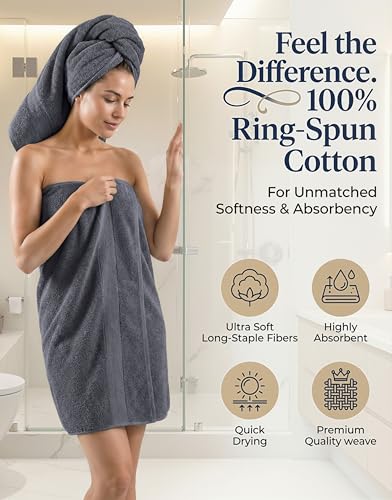 LANE LINEN 100% Cotton Bath view 2