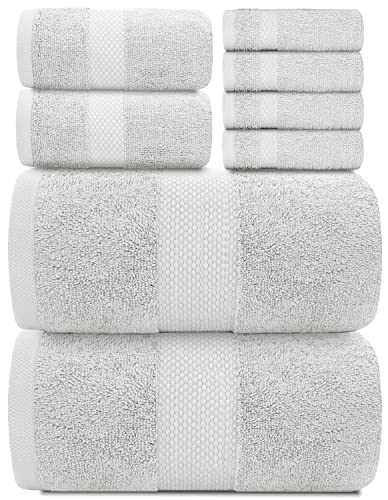 White Classic Luxury Silver Bath
