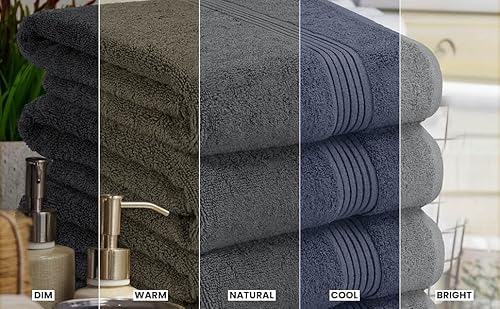 Utopia Towels 4 Pack Bath view 3