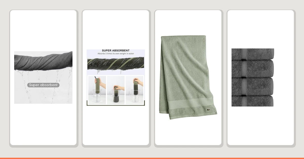 Best Bath Towels for Sensitive Skin comparison