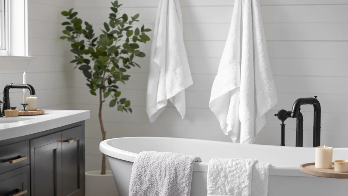 Jmr White Bath Towels Review comparison