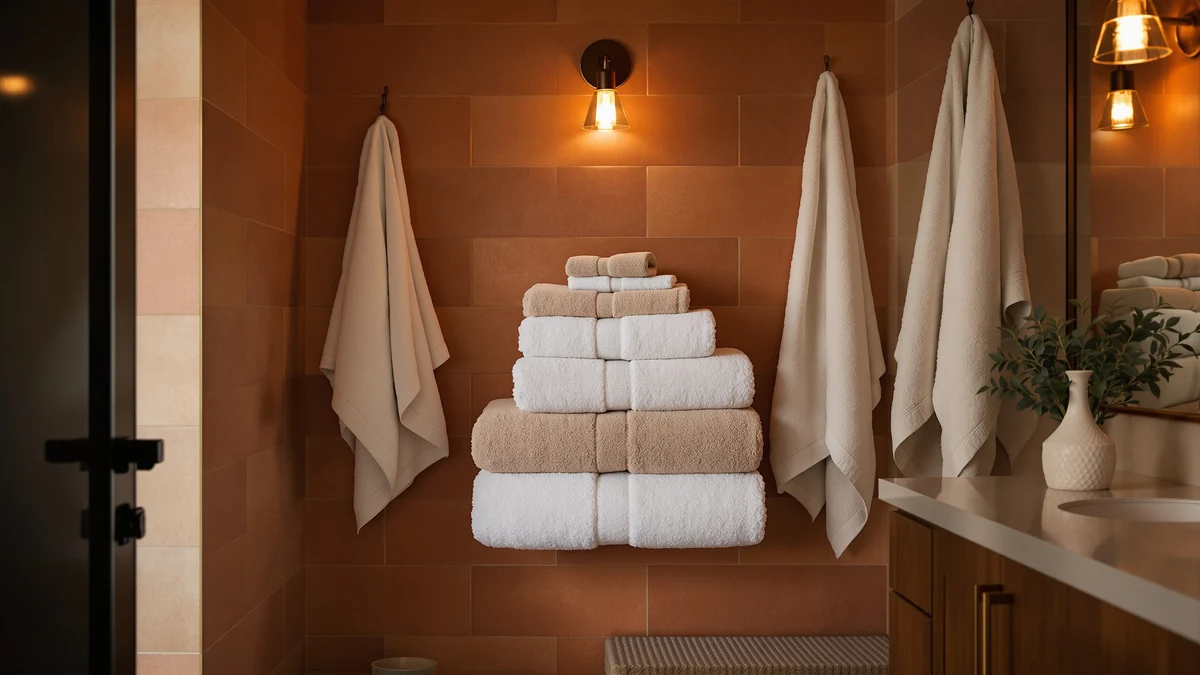 Oversized Bath Towels vs Regular comparison